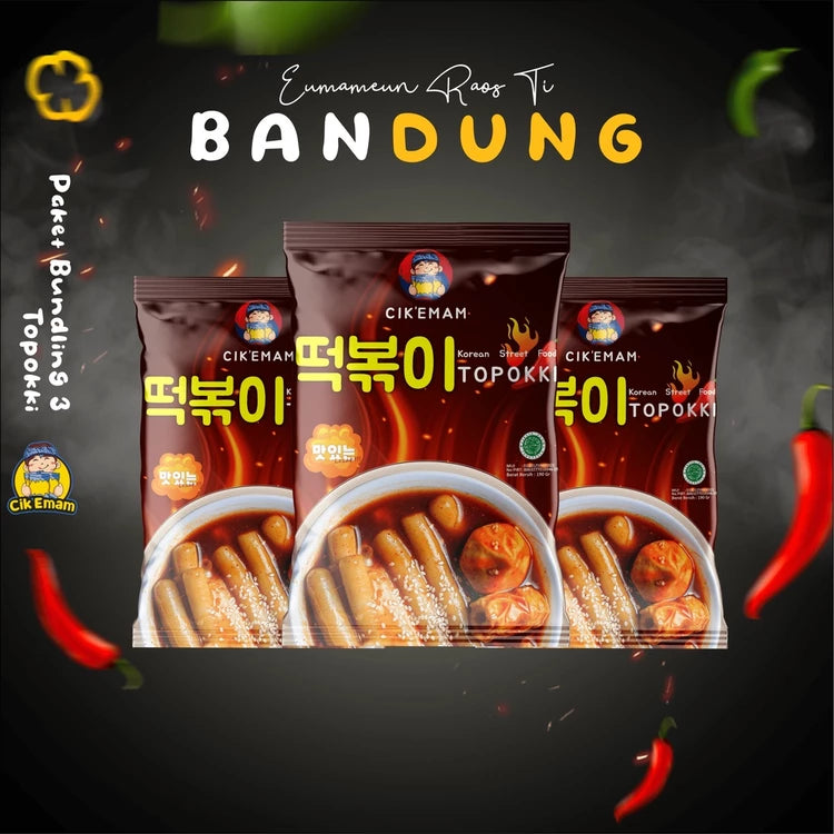 PAKET BUNDLING 3 Topokki (3pcs Topokki)