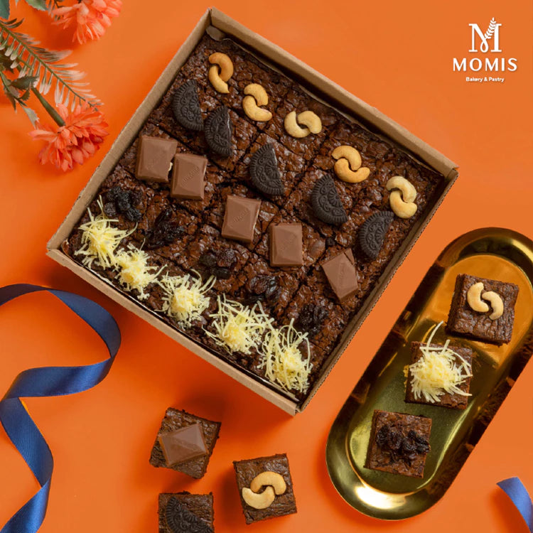 CHEWI BROWNIES FULL TOPPING