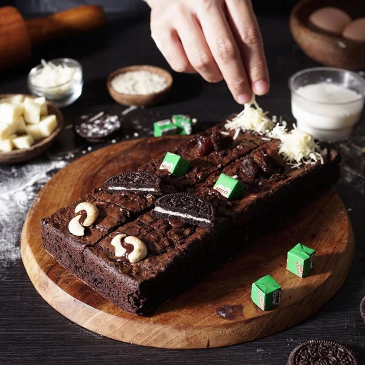 CHEWI BROWNIES FULL TOPPING
