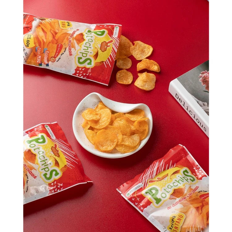 Keripik kentang samyang