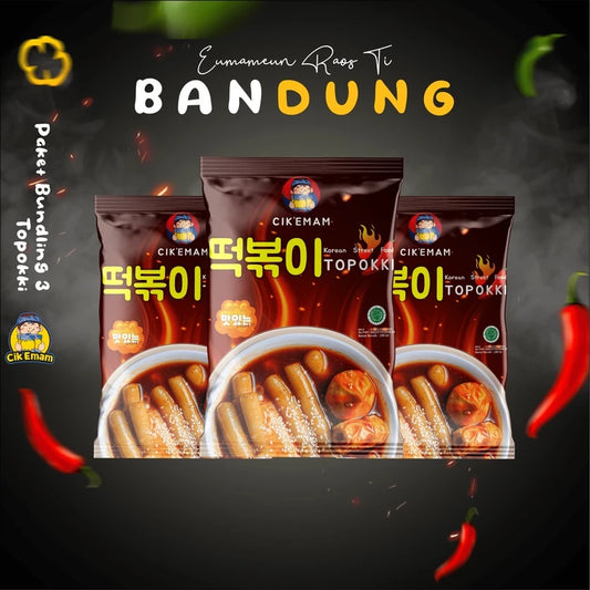 PAKET BUNDLING 3 Topokki (3pcs Topokki)