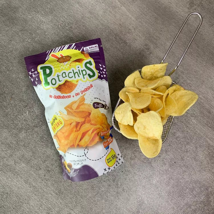 Potato chips truffle