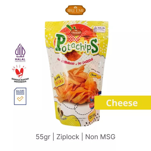 Potato chips cheese 55gram