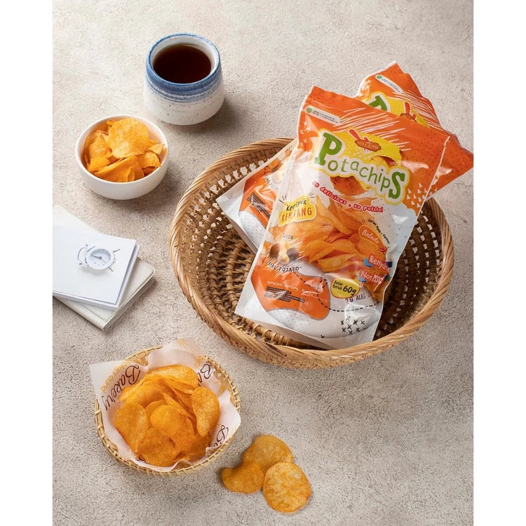 Potato chips balado