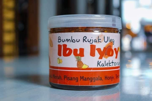 Bumbu rujak honje legendaris kalektoran ibu iyoy Tasikmalaya 300 mili
