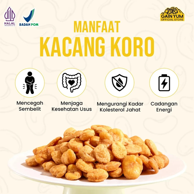 Gain yum kuaci kupas rasa kepiting