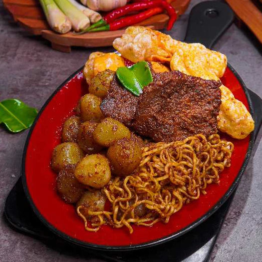 Bundling 3 Cik ukeun baso aci rendang