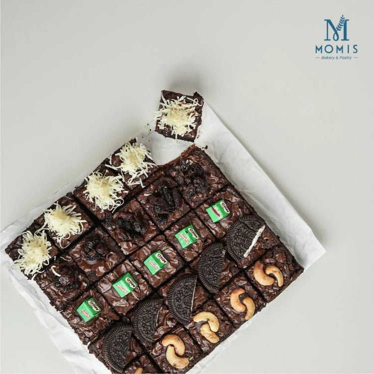 CHEWI BROWNIES FULL TOPPING