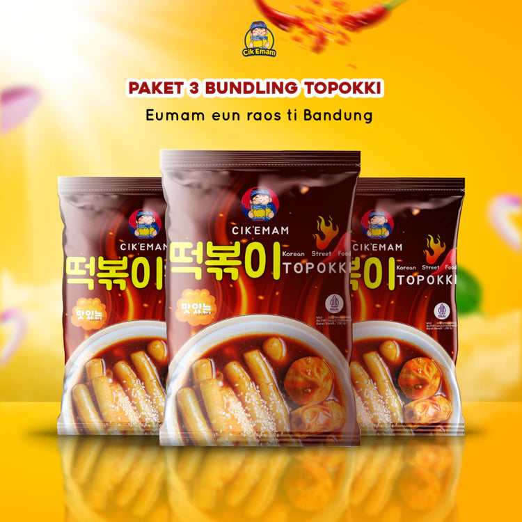 PAKET BUNDLING 3 Topokki (3pcs Topokki)