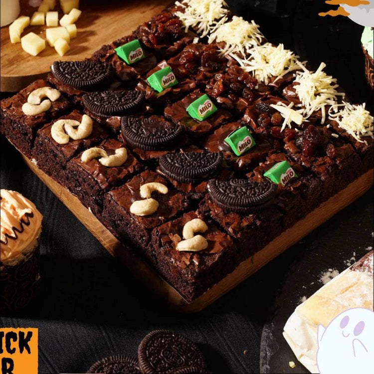 CHEWI BROWNIES FULL TOPPING